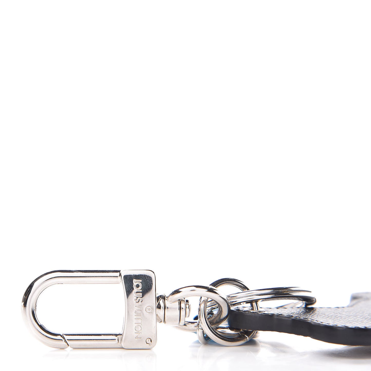 Calfskin Dog Bag Charm Key Holder
