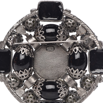 Chanel Enamel Brooch Black 4 of 4