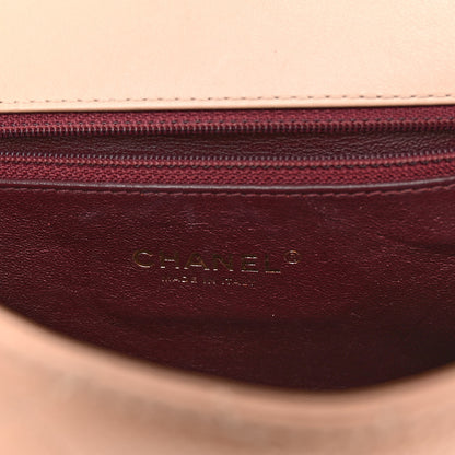 Chanel Caviar Quilted Small CC Filigree Flap Beige 6 of 10