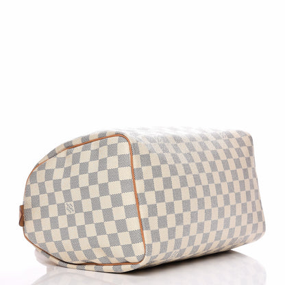 Louis Vuitton Damier Azur Speedy 30 4 of 7