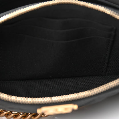 Chanel Caviar Quilted Small Boy Clutch With Chain Black 7 of 15