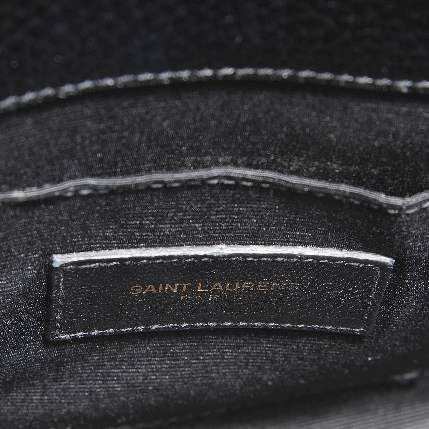 Grained Calfskin Nano Sac De Jour Black