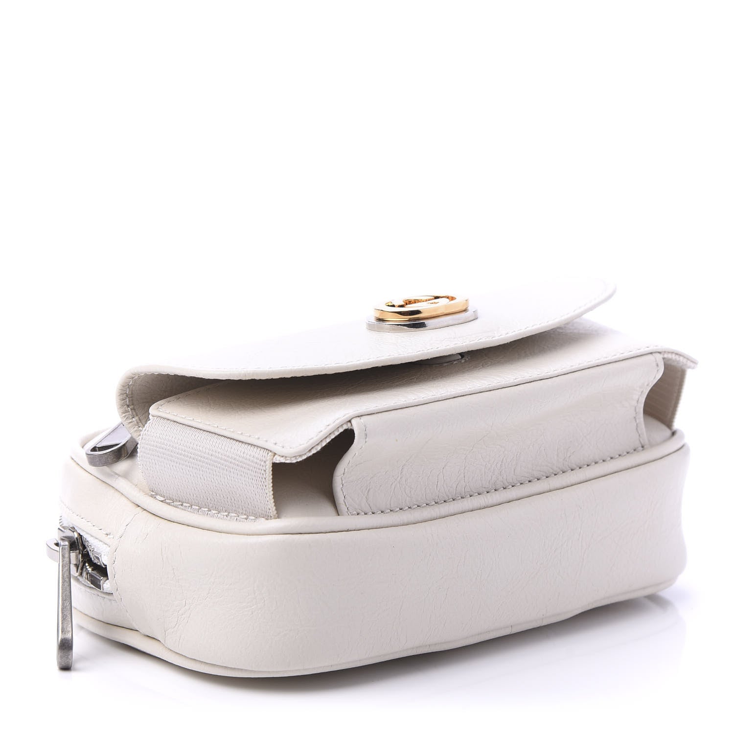 Gucci Fluffy Calfskin Mini Morpheus Belt Bag 90 36 White 4 of 11