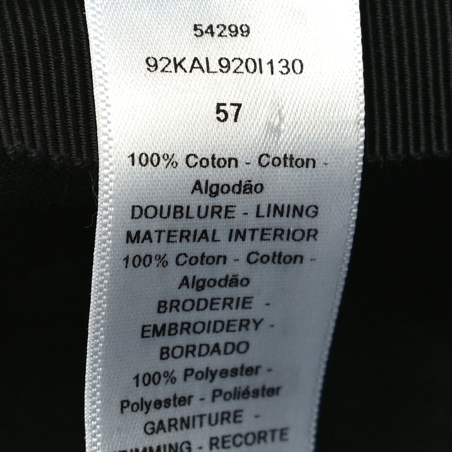 Cotton Denim Baker Boy Hat 57 Blue
