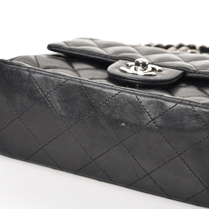 Chanel Lambskin Quilted Mini Square Flap Black 9 of 11