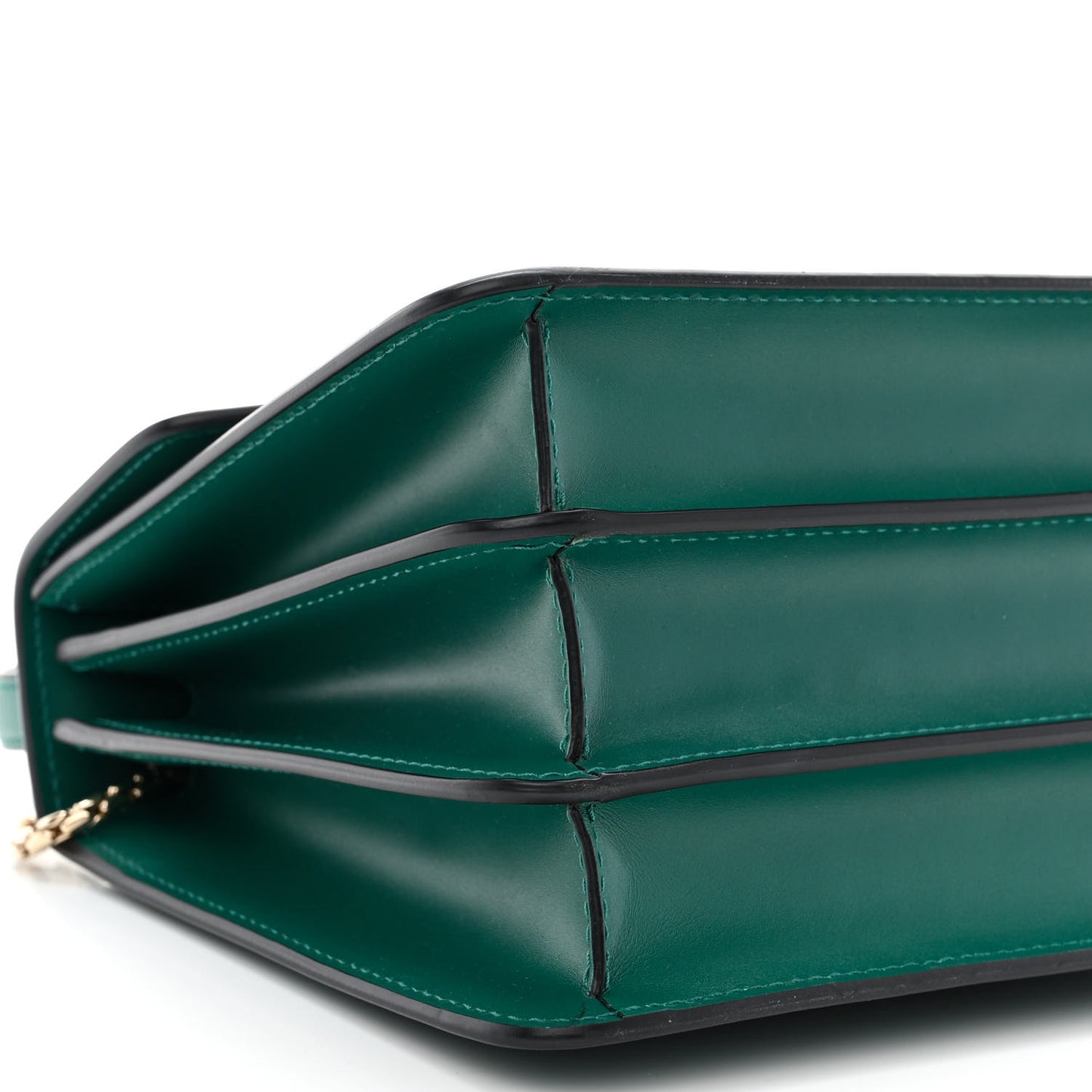 Calfskin Serpenti Forever Top Handle Emerald Green