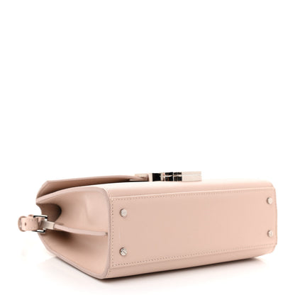 Saint Laurent Grain de Poudre Mini Classic Monogram Cassandra Top Handle Marble Pink 4 of 9