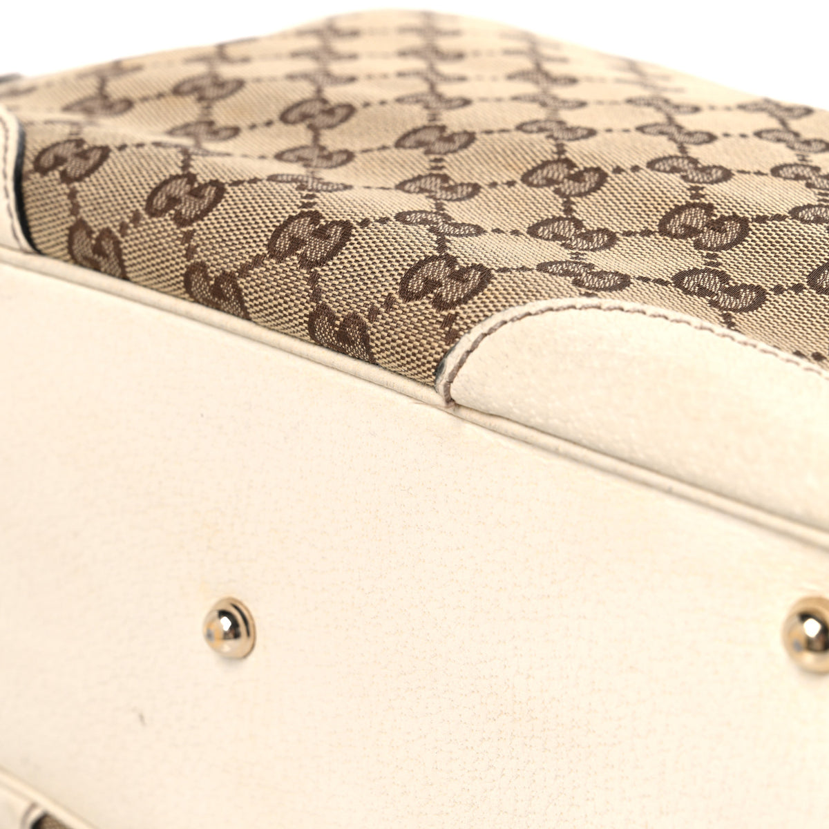 Gucci Monogram Bamboo Tote Off White 11 of 11