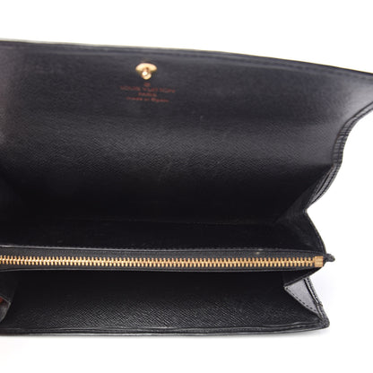 Louis Vuitton Epi Sarah Wallet Black 5 of 8