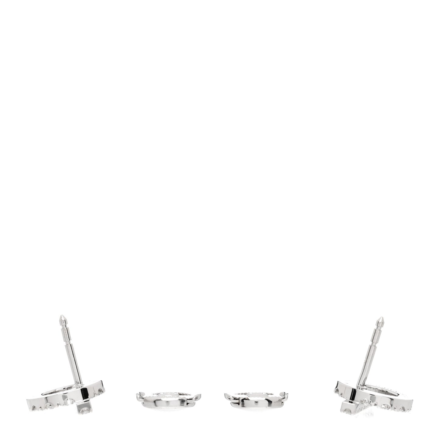 18K White Gold Diamond Finesse Earrings