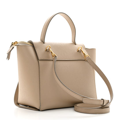 Celine Grained Calfskin Nano Belt Bag Light Taupe 3 of 13