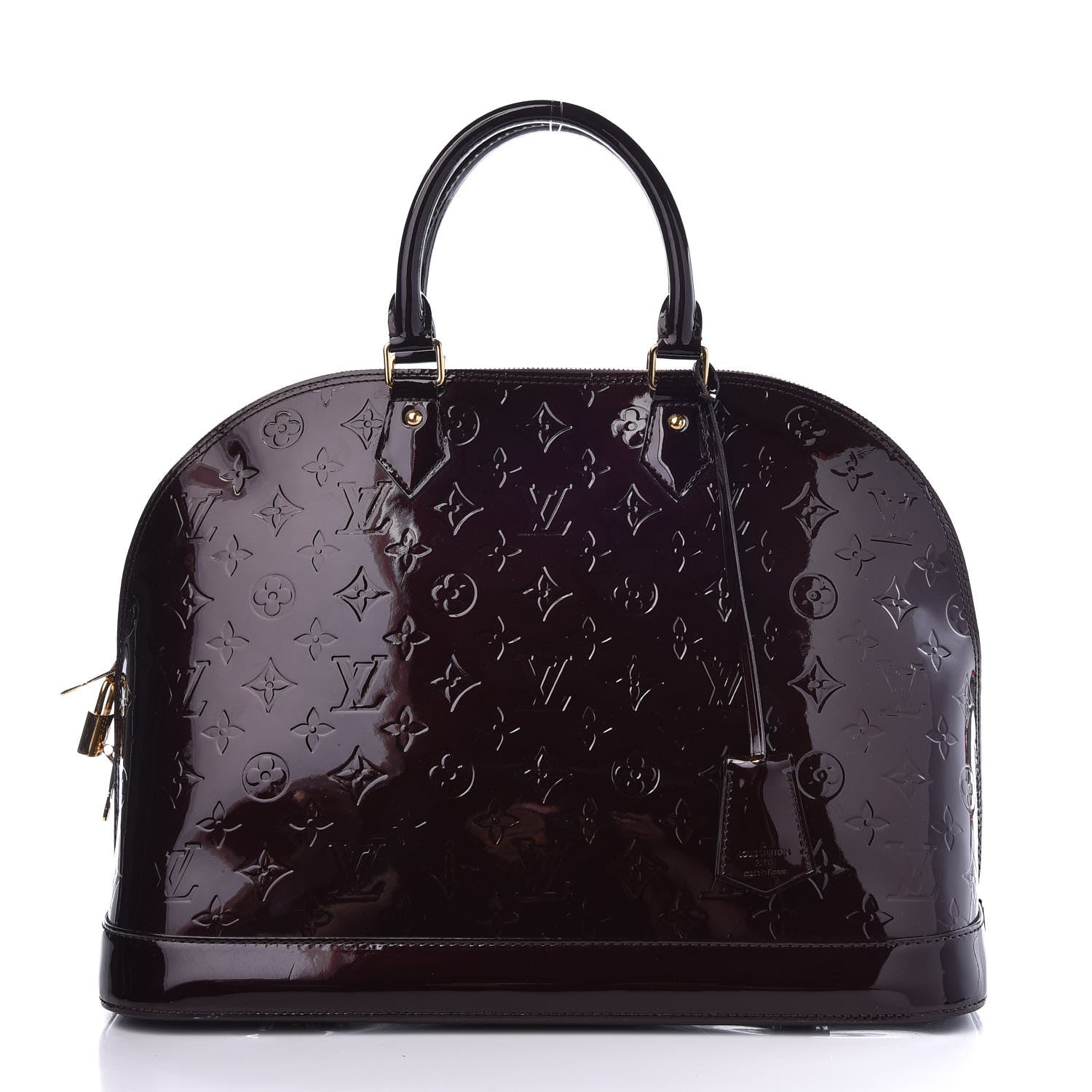 Louis Vuitton Vernis Alma GM Amarante 1 of 8