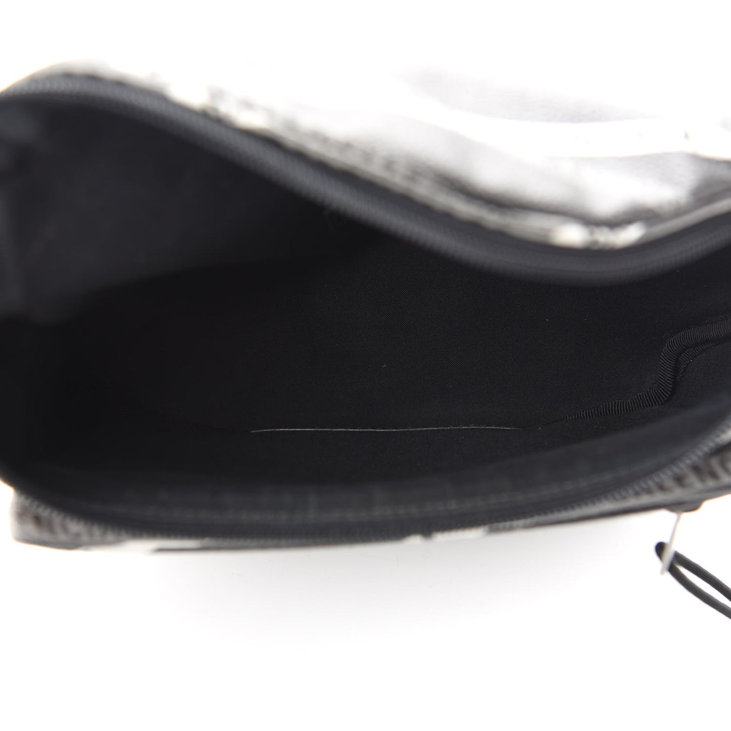 Coated Canvas Losange Monogram Explorer Belt Bag Black Grey