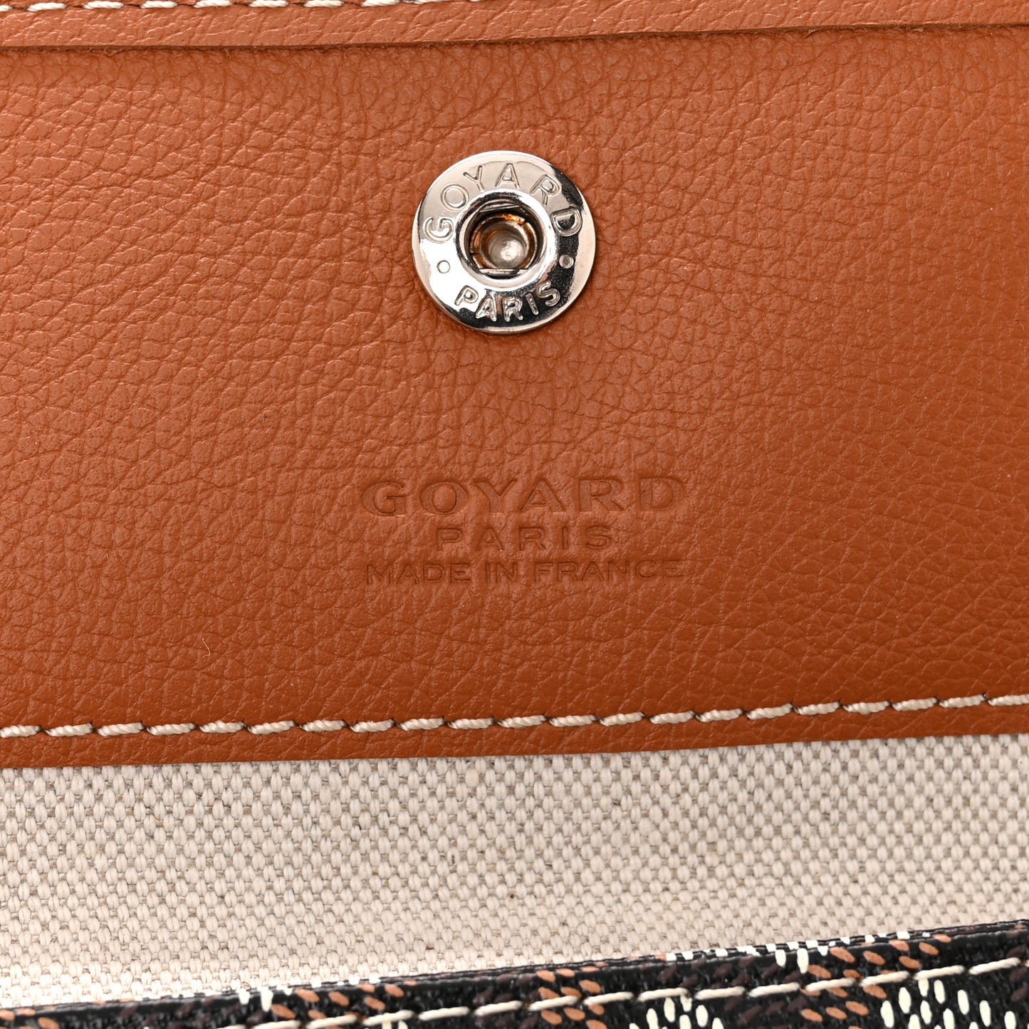 Goyardine Saint Louis GM Black Gold