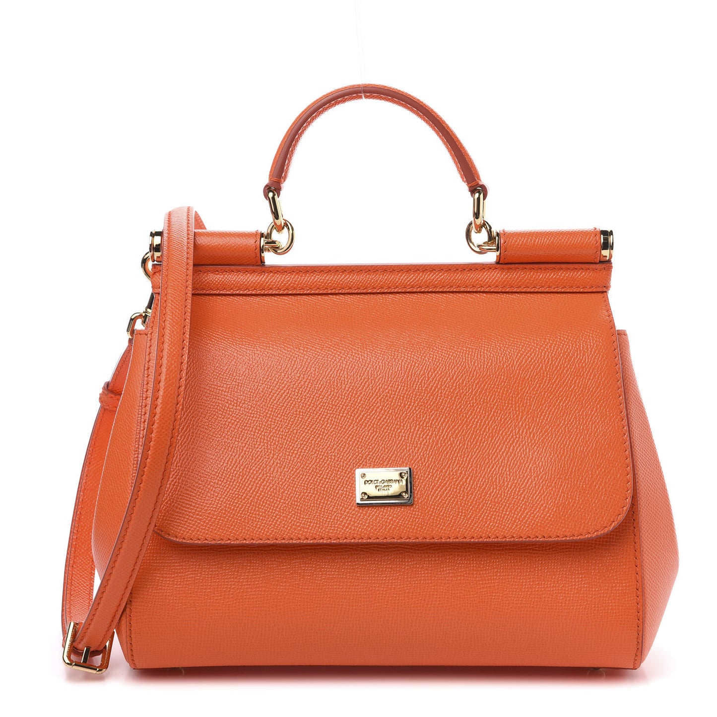 Dauphine Medium Miss Sicily Satchel Mandarino