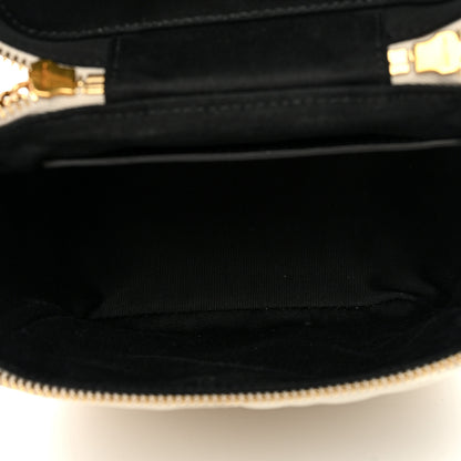 Saint Laurent Grain de Poudre Quilted 80's Vanity Bag Crema Soft 5 of 8