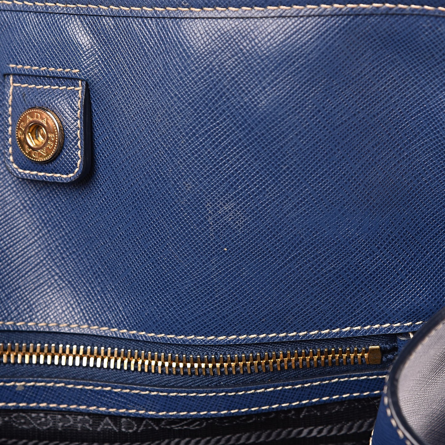 Saffiano Lux Tote Bluette