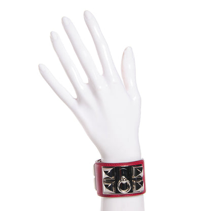 Hermes Swift Collier De Chien CDC Bracelet Small Rubis 2 of 6