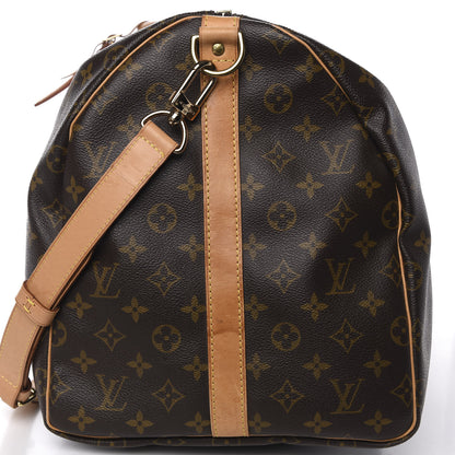 Louis Vuitton Monogram Keepall Bandouliere 55 12 of 14