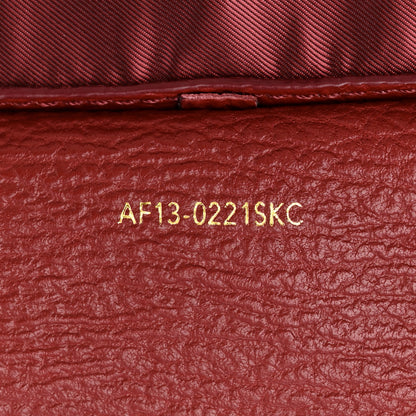 3.1 Phillip Lim Textured Calfskin Large Pashli Satchel Oxblood 7 of 10
