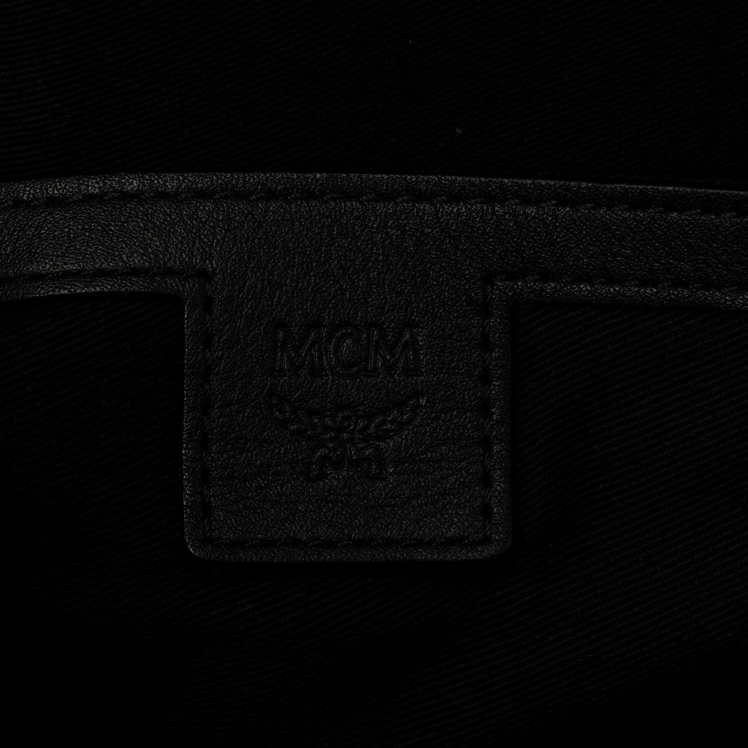 MCM Visetos Medium Side Studs Stark Backpack Black 6 of 11