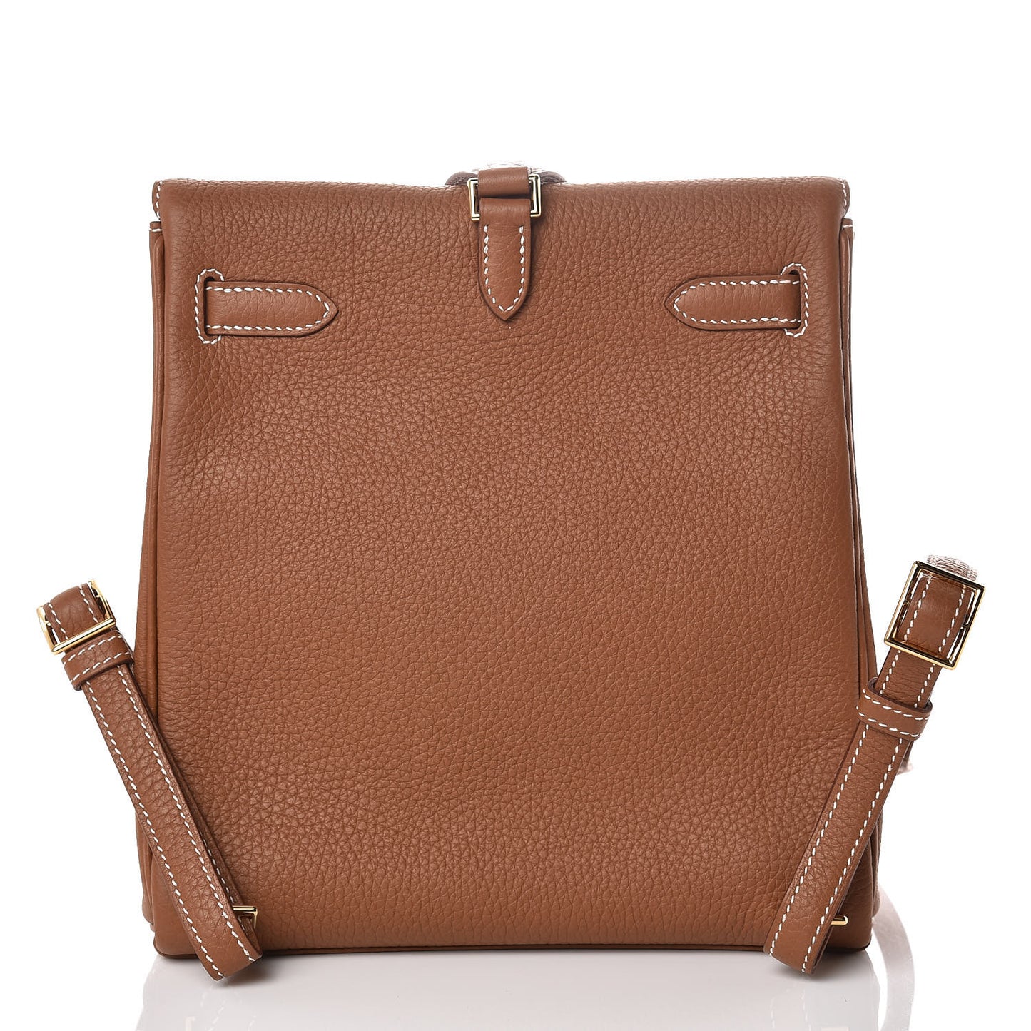 Togo Kelly Ado Backpack Gold