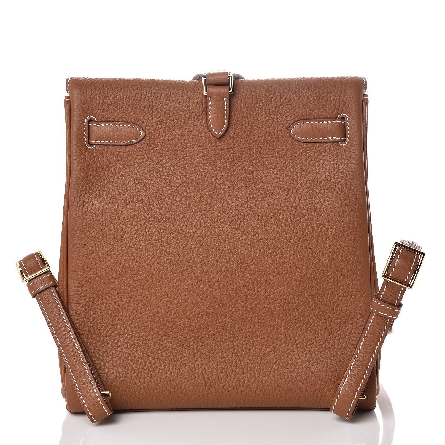 Hermes Togo Kelly Ado Backpack Gold 4 of 31