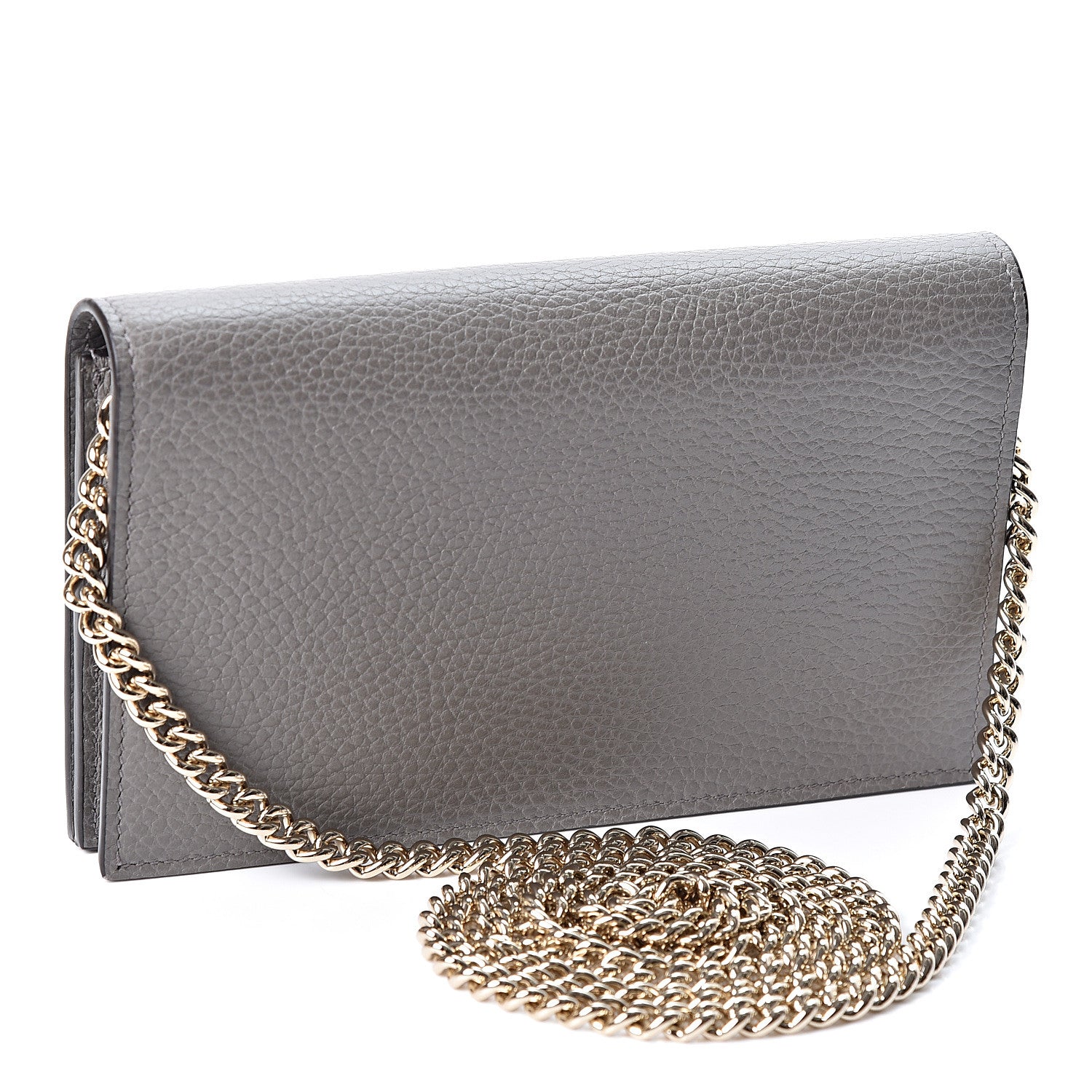 Gucci Dollar Calfskin Medium Betty Chain Wallet Loess 2 of 9