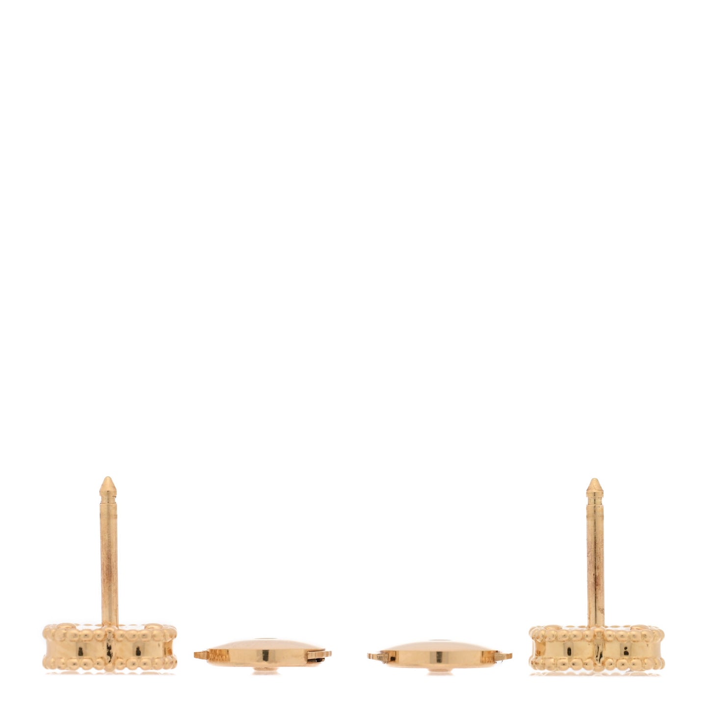 18K Yellow Gold Mother of Pearl Sweet Alhambra Earrings