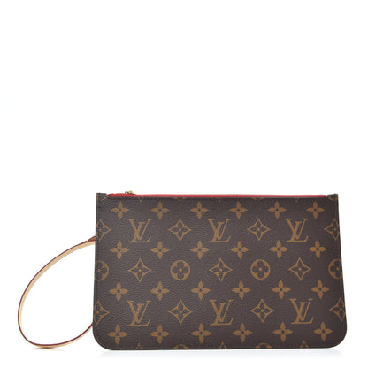 Louis Vuitton Monogram Neverfull MM GM Pochette Cherry 1 of 6