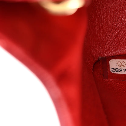 Chanel Aged Calfskin Quilted 2.55 Reissue Mini Flap Red 7 of 11