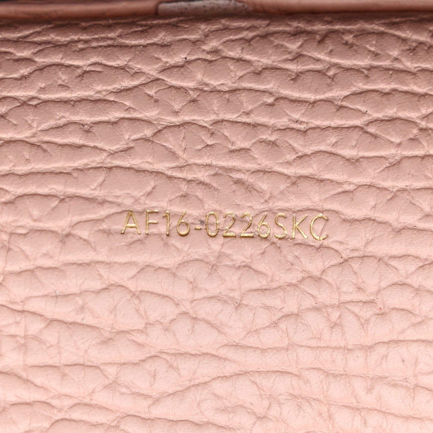 Textured Calfskin Mini Pashli Satchel Petal
