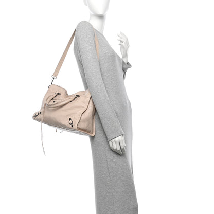 Balenciaga Agneau Arena Classic Hardware Medium Le City Almond 2 of 12