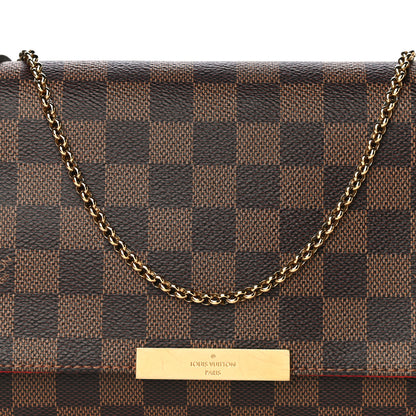 Louis Vuitton Damier Ebene Favorite MM 7 of 9