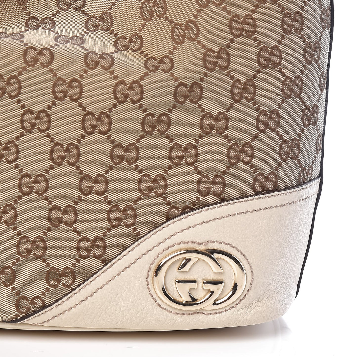 Monogram Medium New Britt Hobo Off White