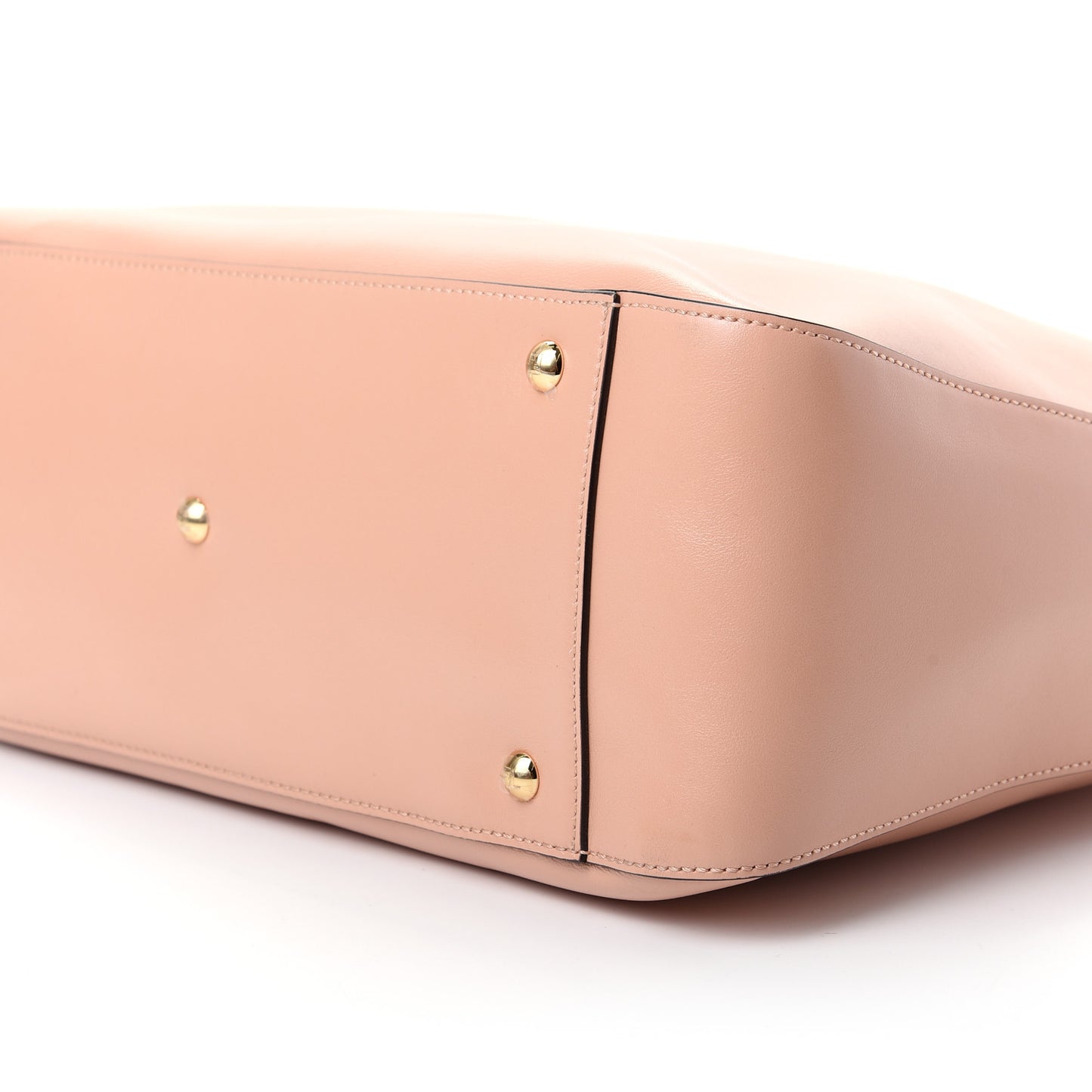 Vitello Glacier Medium FF Tote Rosa Bourbon
