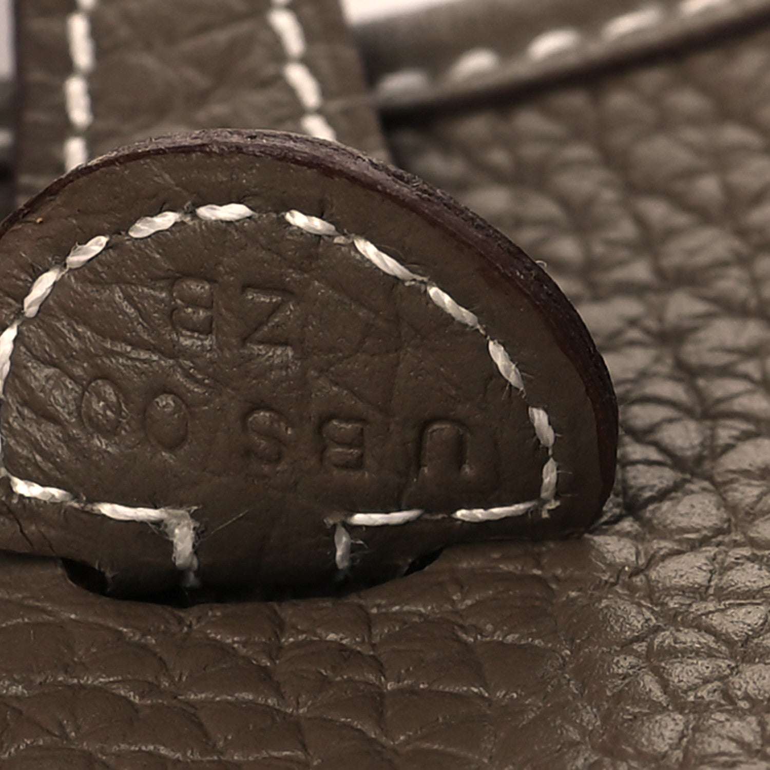 Hermes Taurillon Clemence Evelyne TPM Etoupe 7 of 11