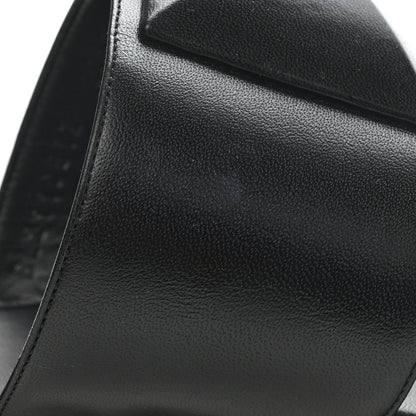 Hermes Nappa Caia Sandals 41 Black 8 of 10