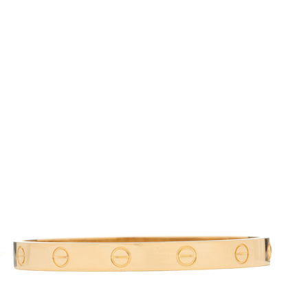 Cartier 18K Yellow Gold LOVE Bracelet 16 2 of 9