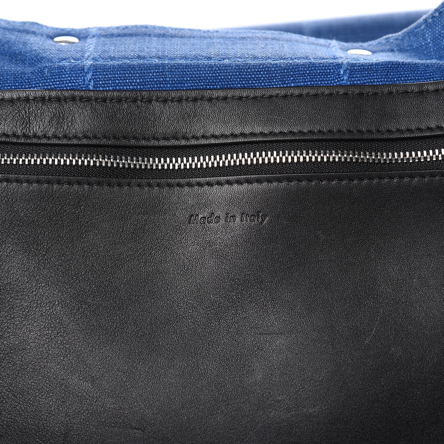 Denim Medium Big Bag Navy Blue