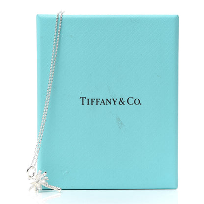 Tiffany Sterling Silver Palm Tree Pendant Necklace 6 of 6