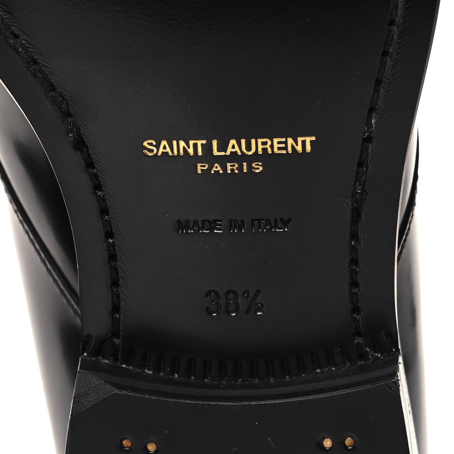 Patent Calfskin Montaigne 25 Uniform 38.5 Black
