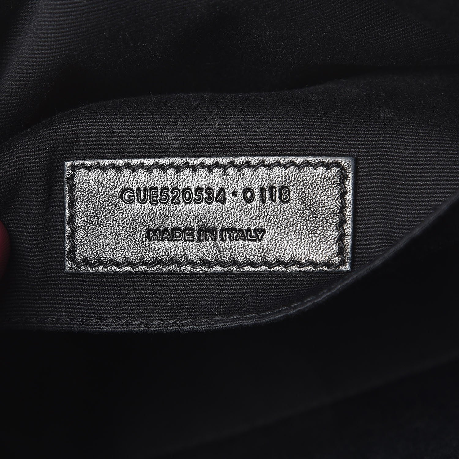 Saint Laurent Calfskin Matelasse Monogram Lou Camera Bag Black 7 of 8
