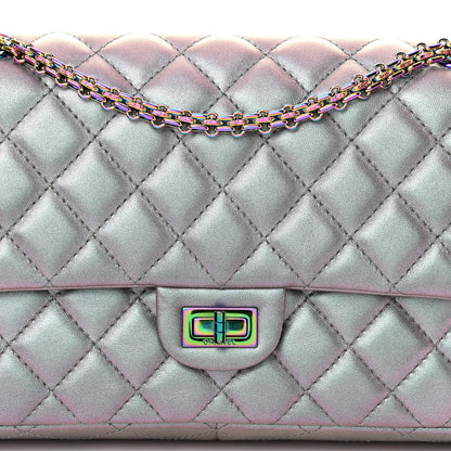 Chanel Iridescent Lambskin Quilted 2.55 Reissue 226 Flap Light Purple 4 of 10
