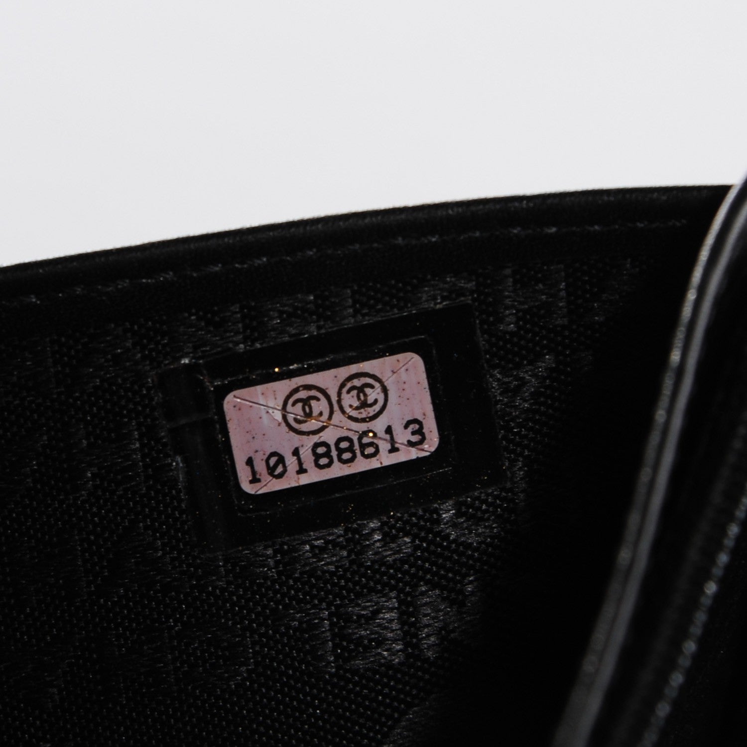 Chanel Lambskin Quilted Yen Wallet Black 8 of 8