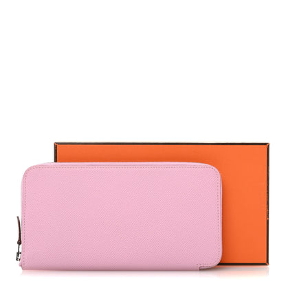Hermes Epsom Silk'In Wallet Mauve Sylvestre 10 of 10