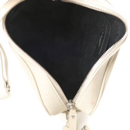Saint Laurent Lambskin Monogram Small Lou Camera Bag White 5 of 13