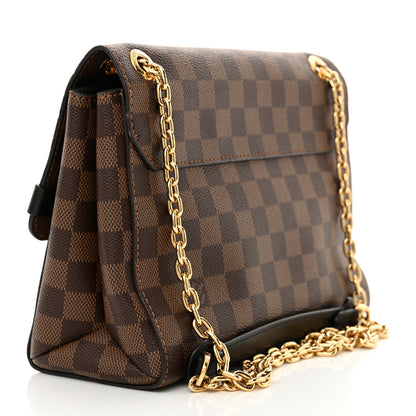 Louis Vuitton Damier Ebene Vavin PM Black 3 of 9
