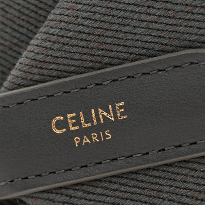 Celine Canvas Logo Strap Grey 3 of 6