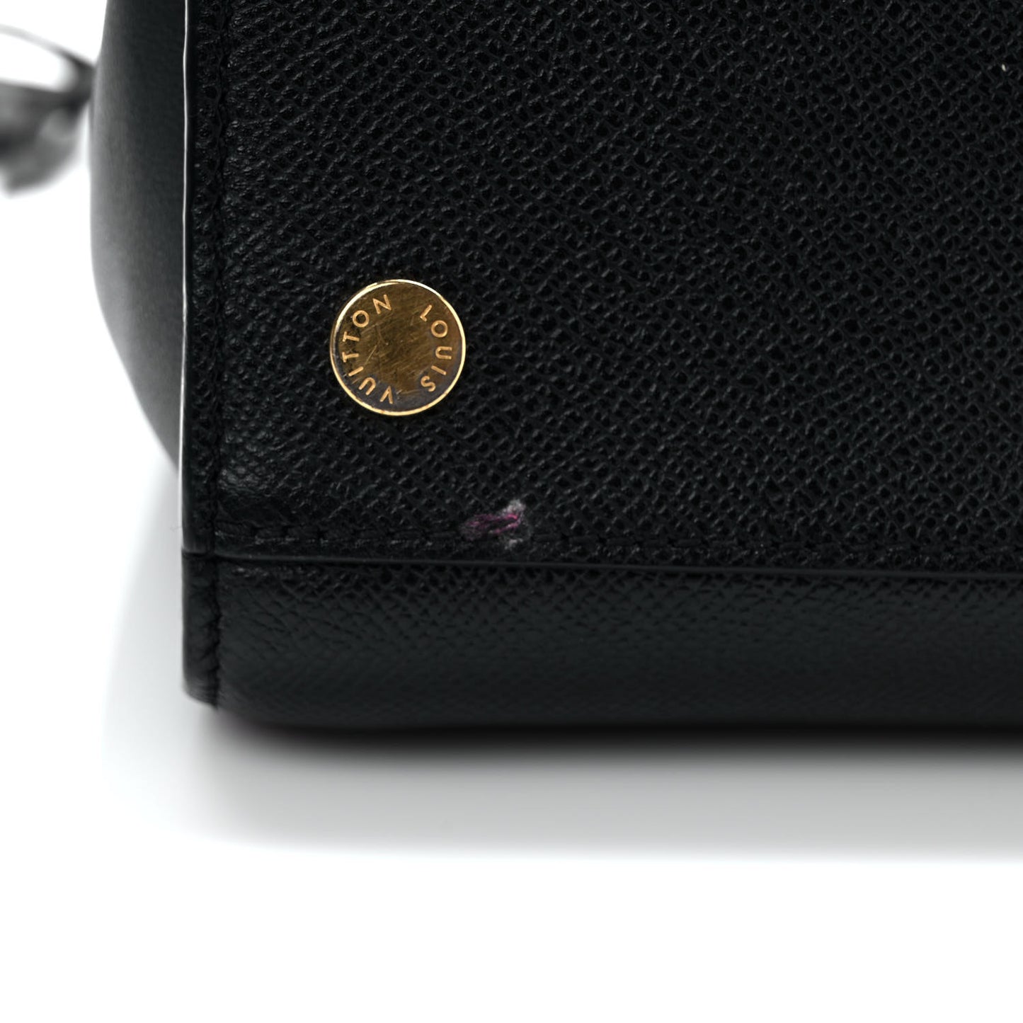 Grained Smooth Calfskin The LV Arch Black
